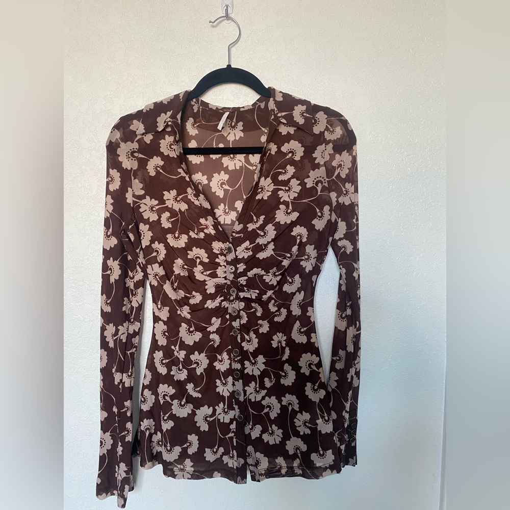 Free People Lucky Shirtee